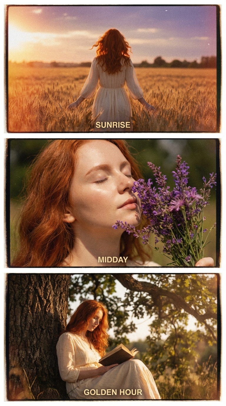 Filmisches Triptychon: Ein Tag auf dem Land