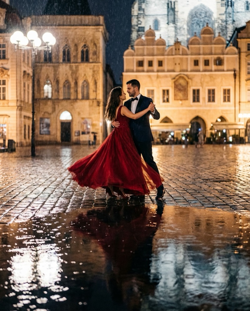 Beispielergebnis: Crimson Waltz in the Rain