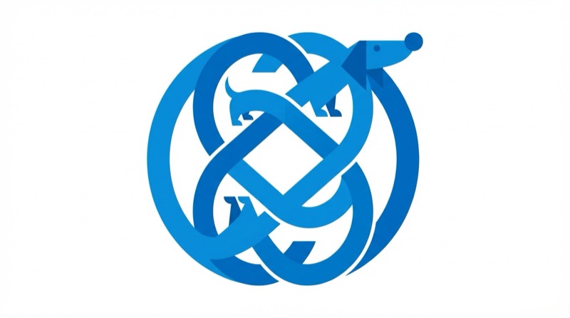 Beispielergebnis: Minimalist Graphic Illustration Of A Stylized Da