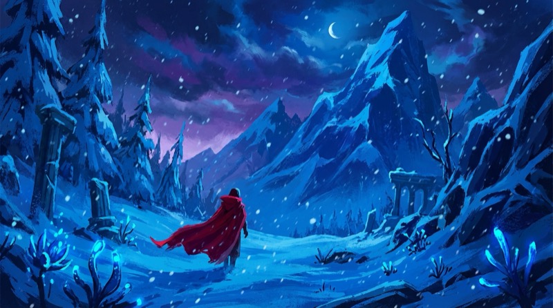 Beispielergebnis: Dramatic Digital Painting of a Solitary Figure in a ...