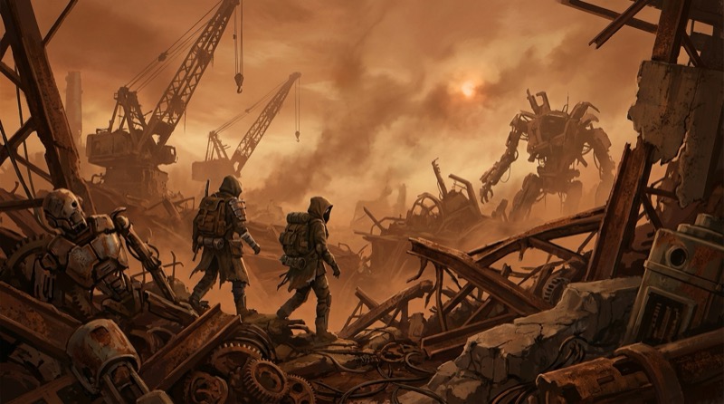 Beispielergebnis: Echos des Rostzeitalters