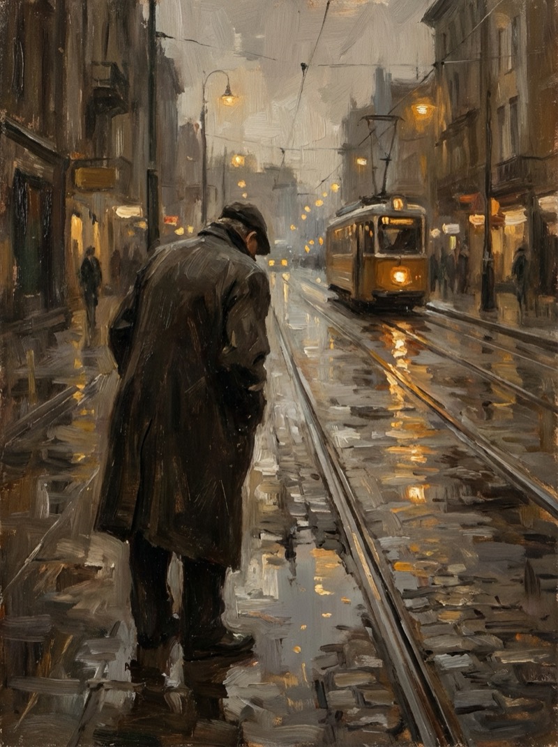 Beispielergebnis: Impressionistic Urban Solitude